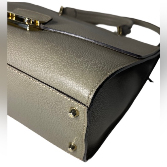 Furla Julia 2 way Gray Leather Handbag and Shoulder Bag - Picture 12 of 17